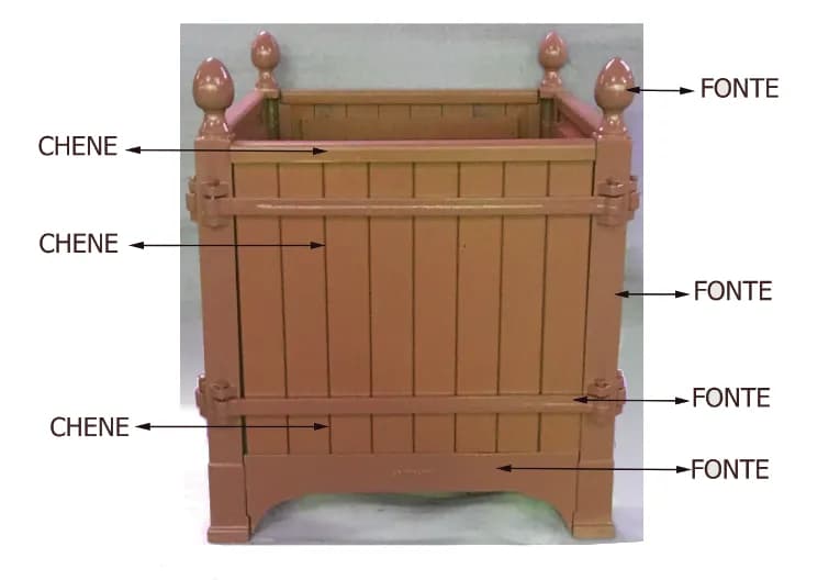 Orange tree planter, model 5