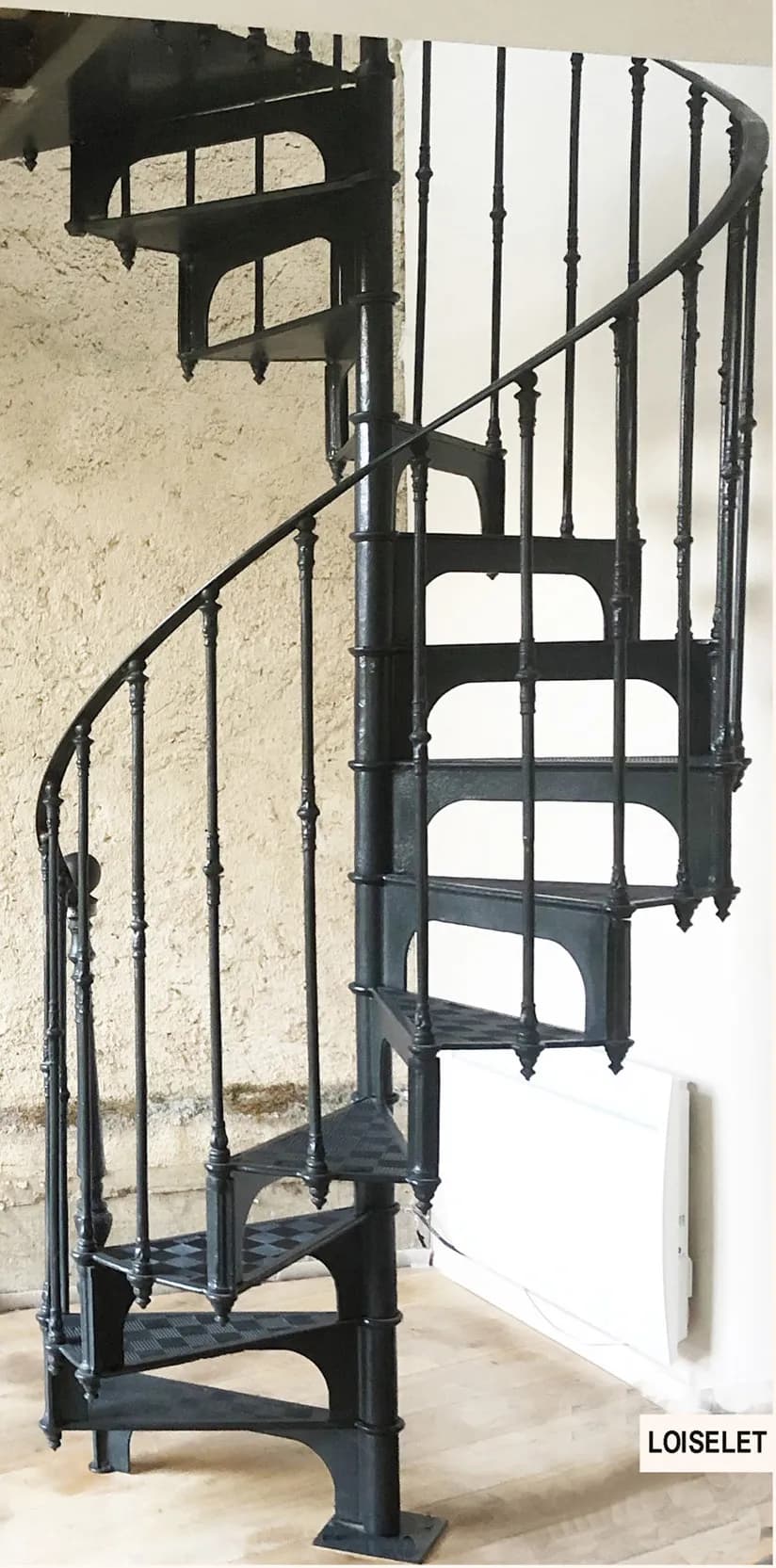 Cast iron staircase type 600
