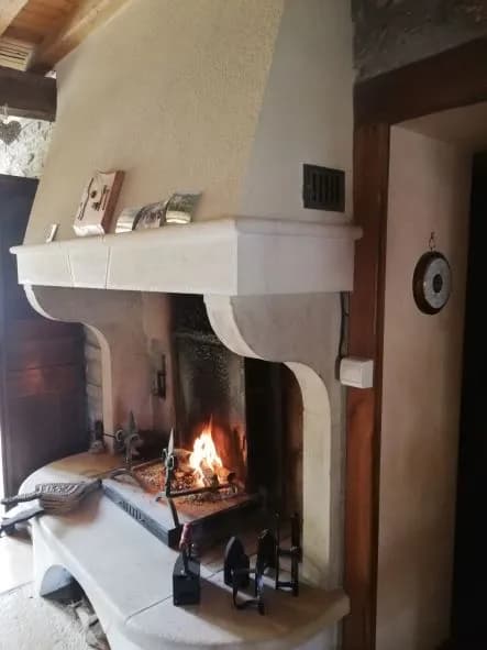 Close-up view of heat recovery unit