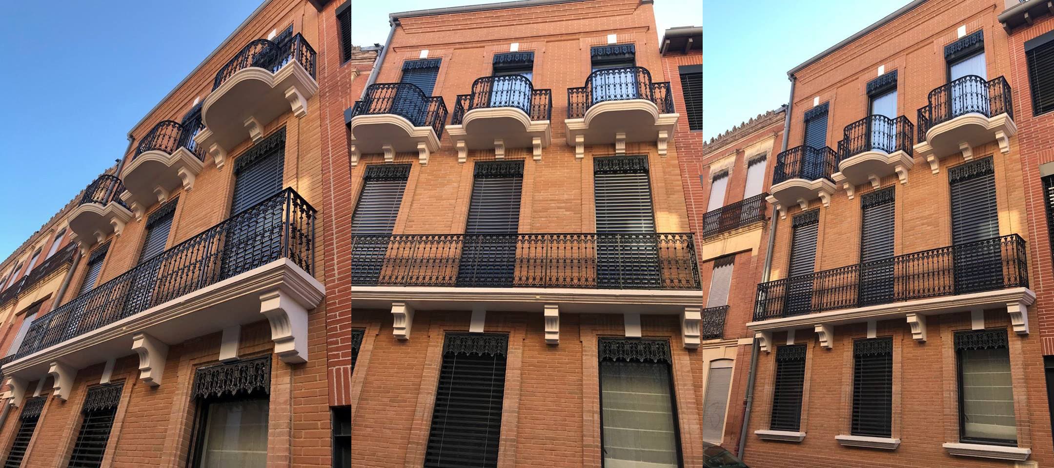 Balustrade, ornate cast iron railing - Thumbnail 3