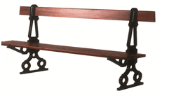 Simple city bench of Paris