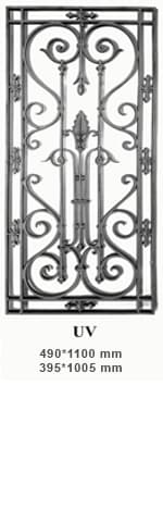 Cast Iron Door Grille — Reference UV