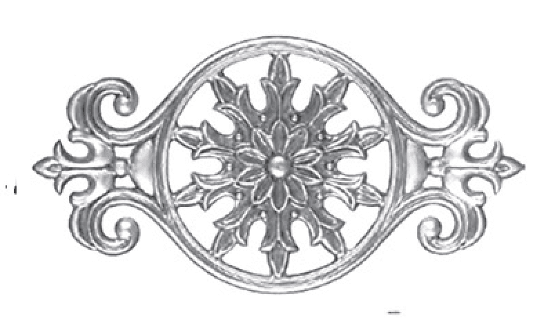 Cast Iron Palmette 147