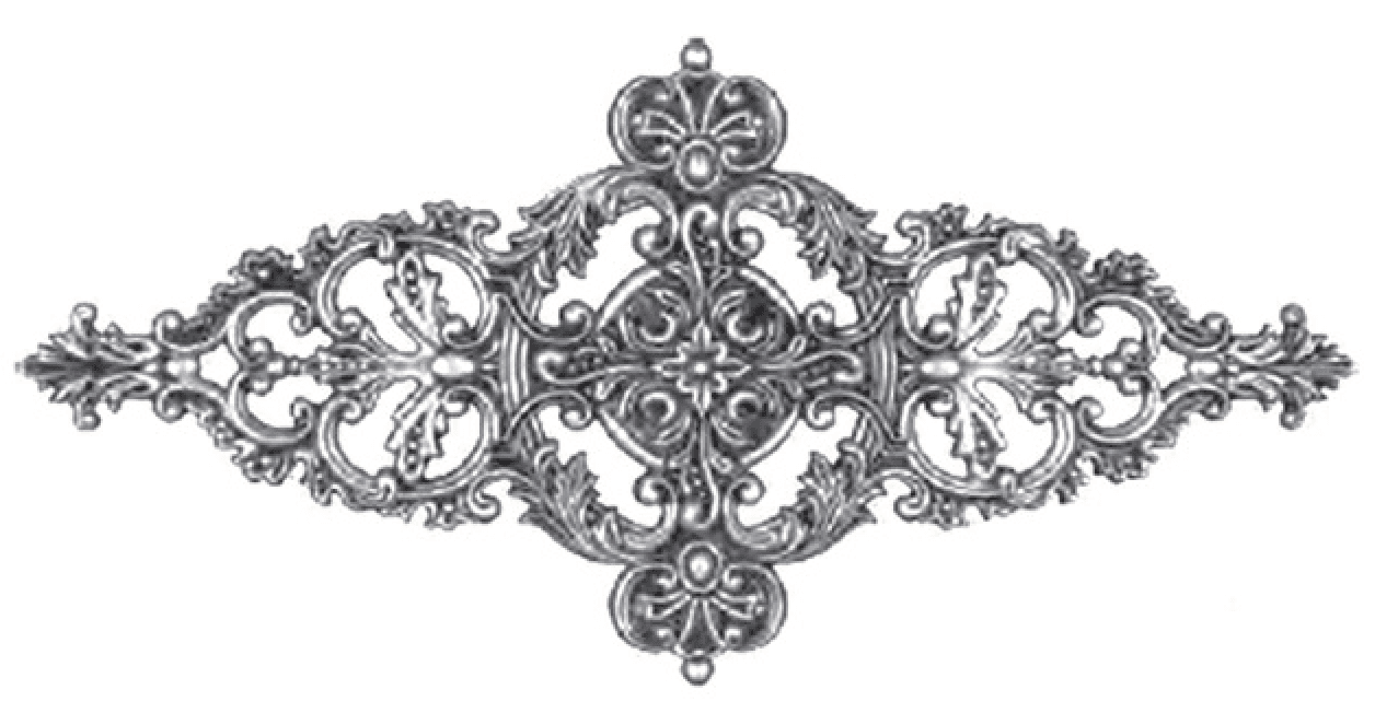 Cast Iron Palmette 165