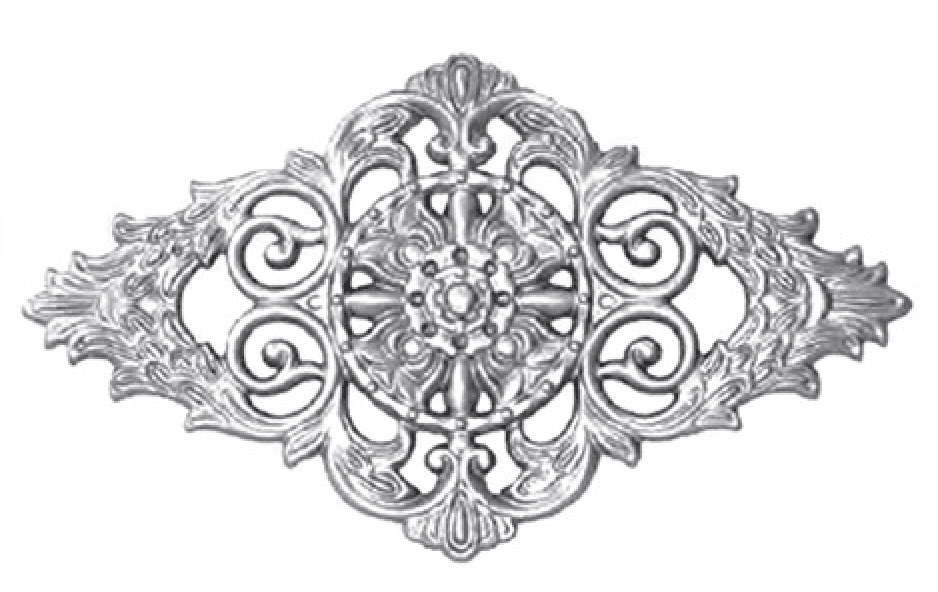 Cast Iron Palmette 597