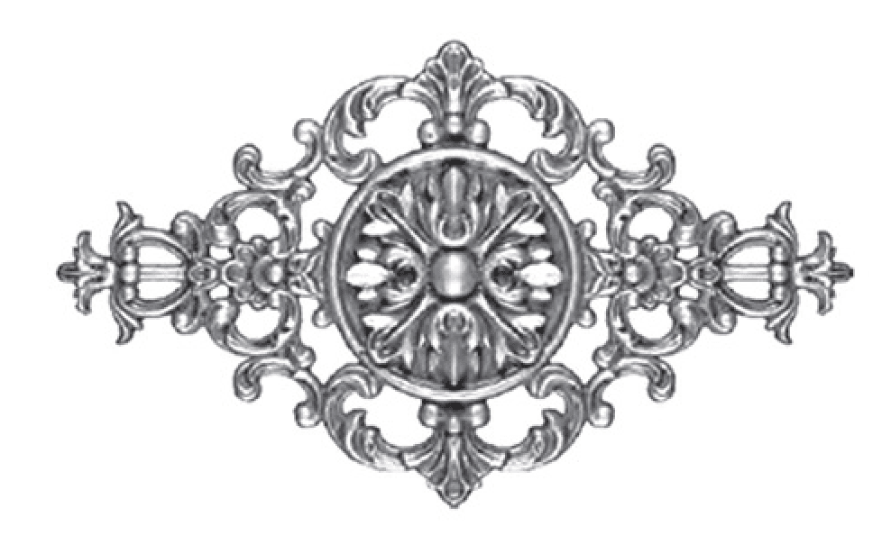 Cast Iron Palmette 652