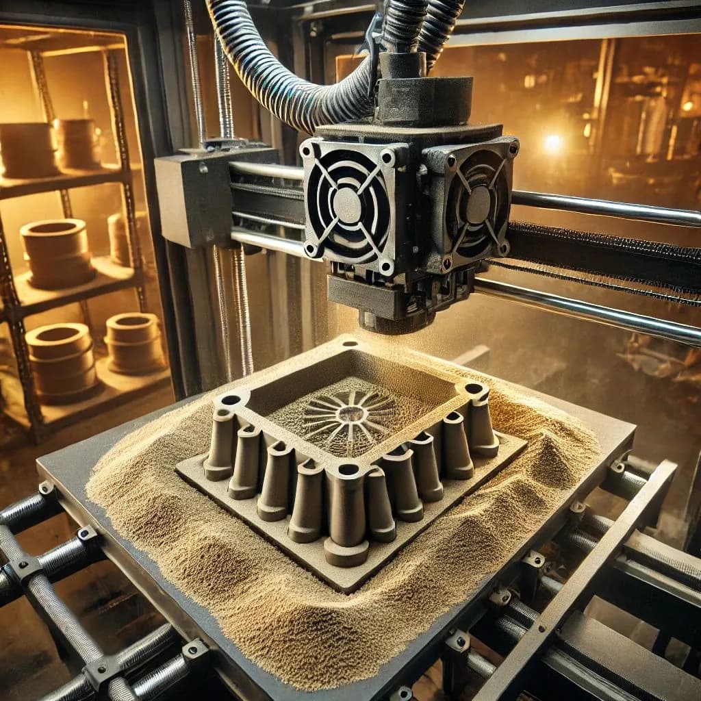 3D Foundry Birdie foundry – additive sand printing and prototyping