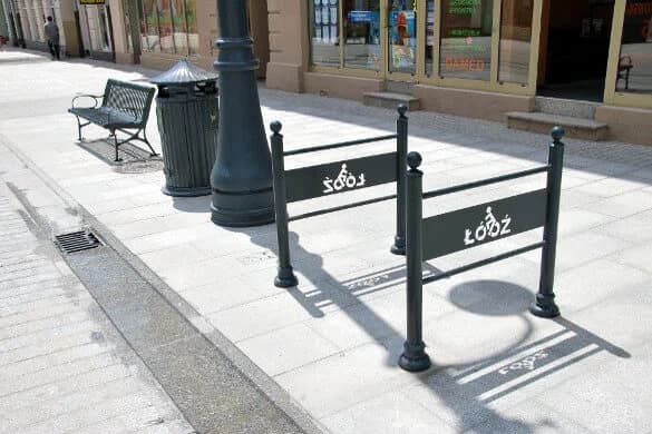 Cast iron street furniture