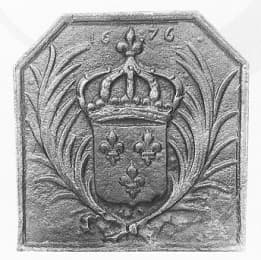 In fleur-de-lis and palms 1676 PM