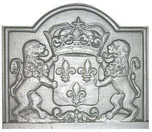Lion and fleur-de-lis