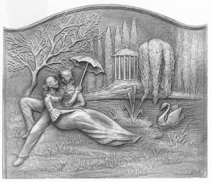 Wheat grain with arch