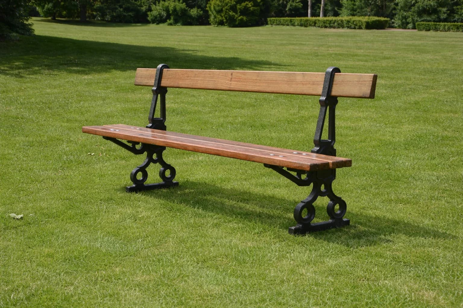 Simple city bench of Paris