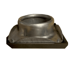 Adjustable air grille with housing