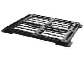 Square flat grille - GPC 700