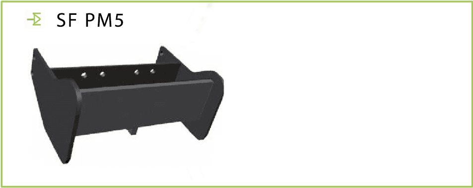 Same Deutz Fahr weight holder - fifth model (page SFPM3 / visual SFPM5)