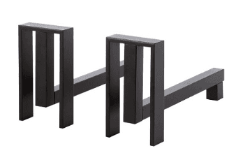 Pair of right-hand andirons