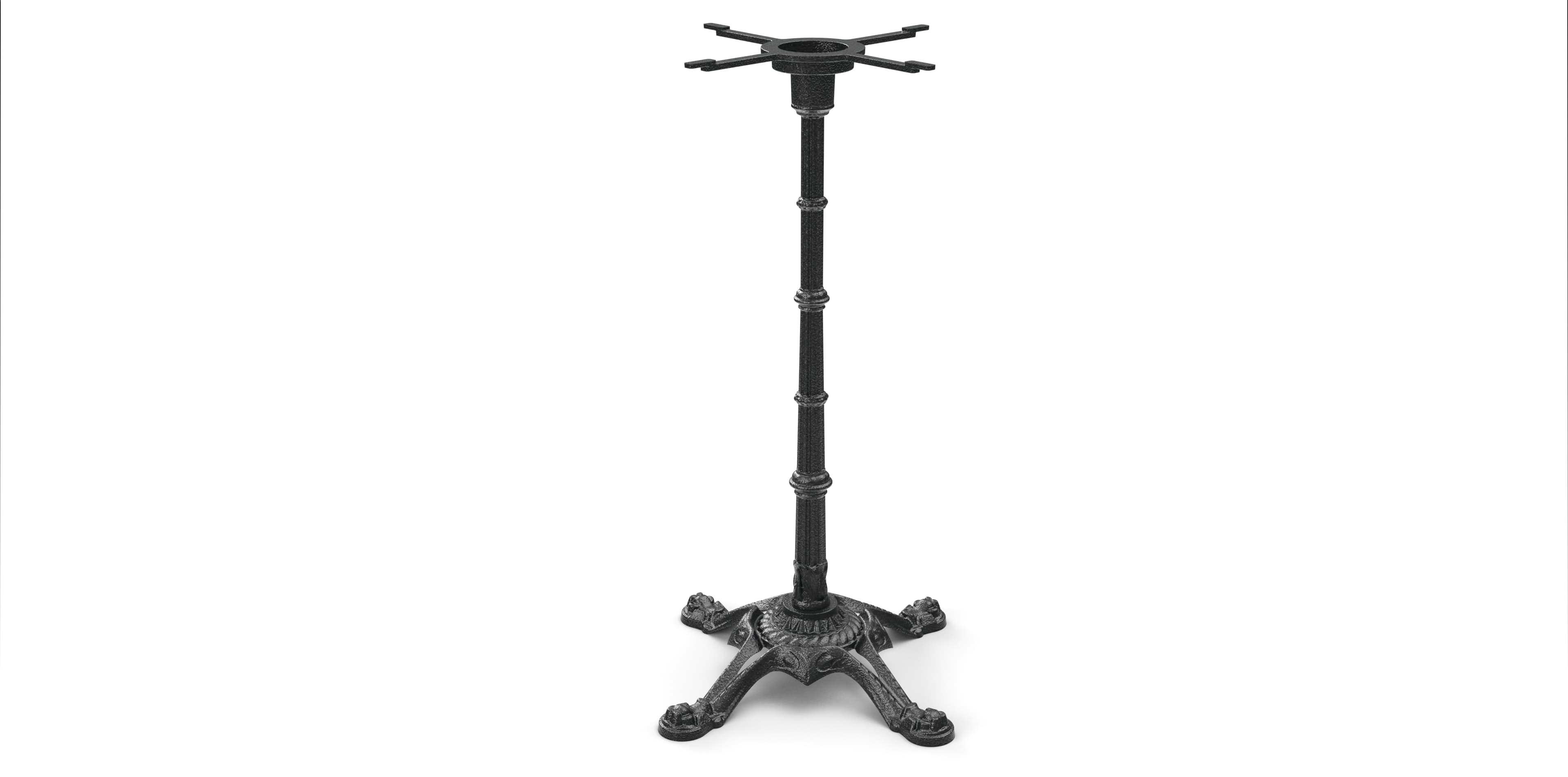 Quadruple-legged bistro table height 1076mm