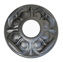 Decorative cast iron rosette - 1560