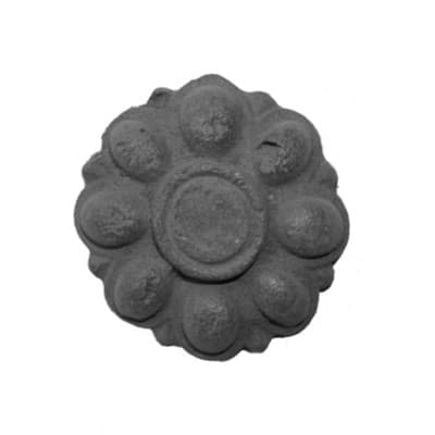 Decorative cast iron rosette - Agapanthus