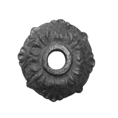 Decorative cast iron rosette - Bouquet