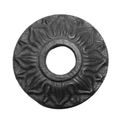 Decorative cast iron rosette - Helianthus